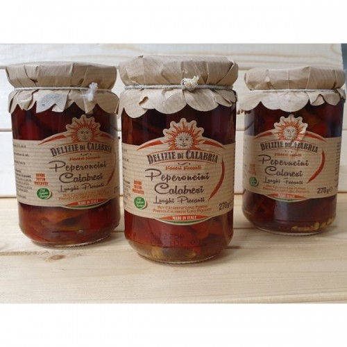 Färsk inlagd chilipeppar