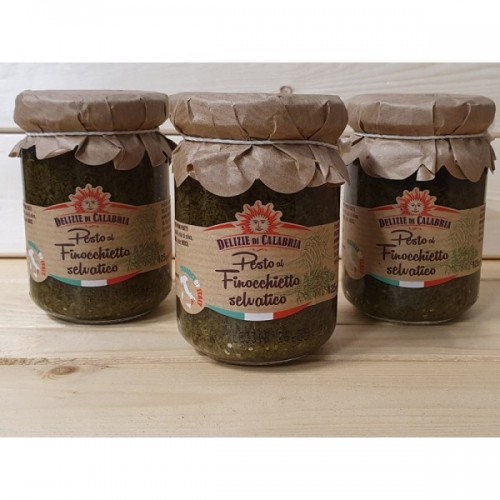 Pesto av vild fänkål