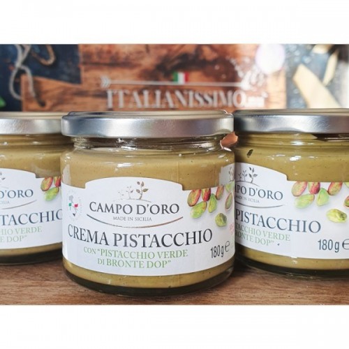 Pistagekräm av pistacchio...